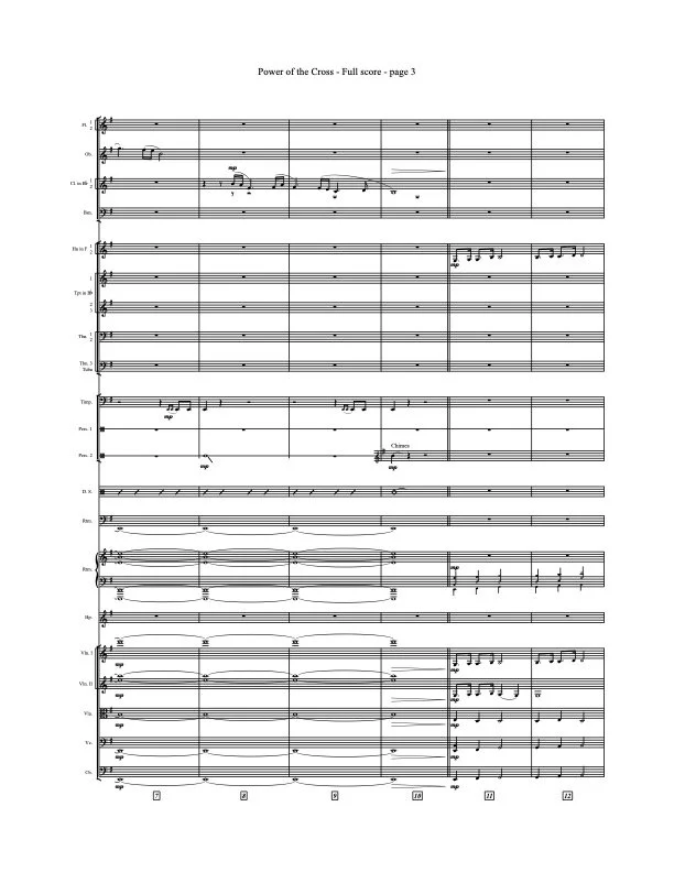 The Power of the Cross NextGen Orchestra Music by Richard